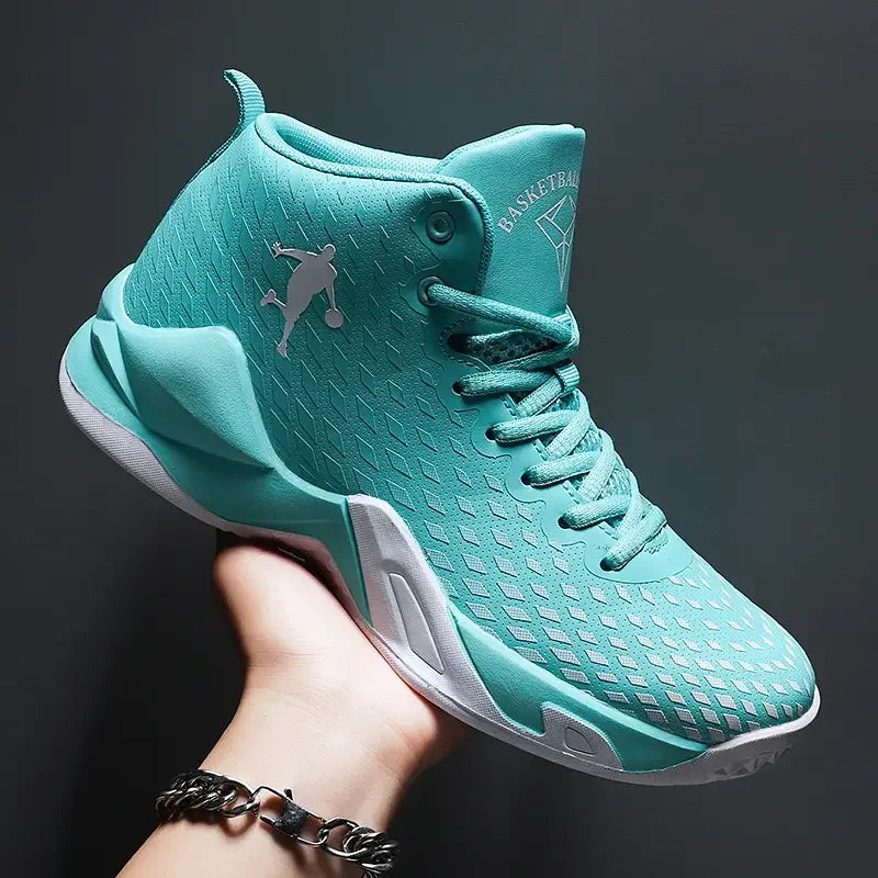Men’s High-Top Basketball Sneakers – Fashion Street Sport Shoes