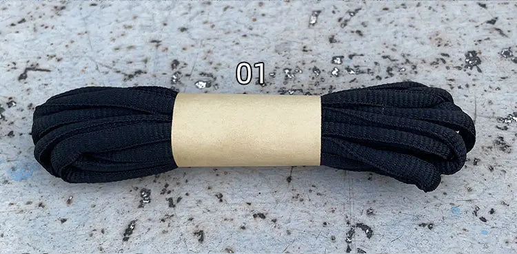 2025 New Flat Semicircular Shoelaces for Women's Sneakers Strap 160/180cm Black Grey Off-White Accessorie for Nike/Arctery