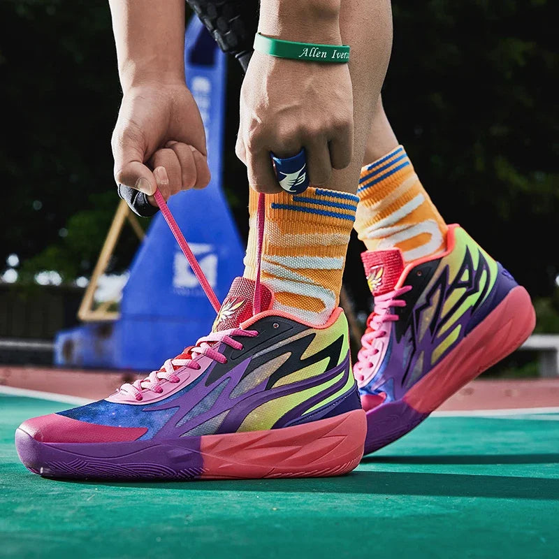 Lamelo Ball 2 Generation Basketball Shoes Actual Combat Non-slip New Sports Shoes for Men and Women