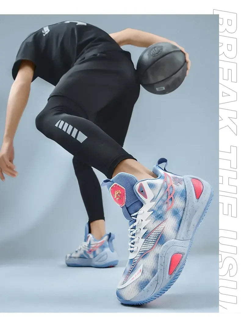 2025 Couple Basketball Shoes for Men and Women Sports Training Shoes  Male Tennis Sneakers Nonslip Basketball