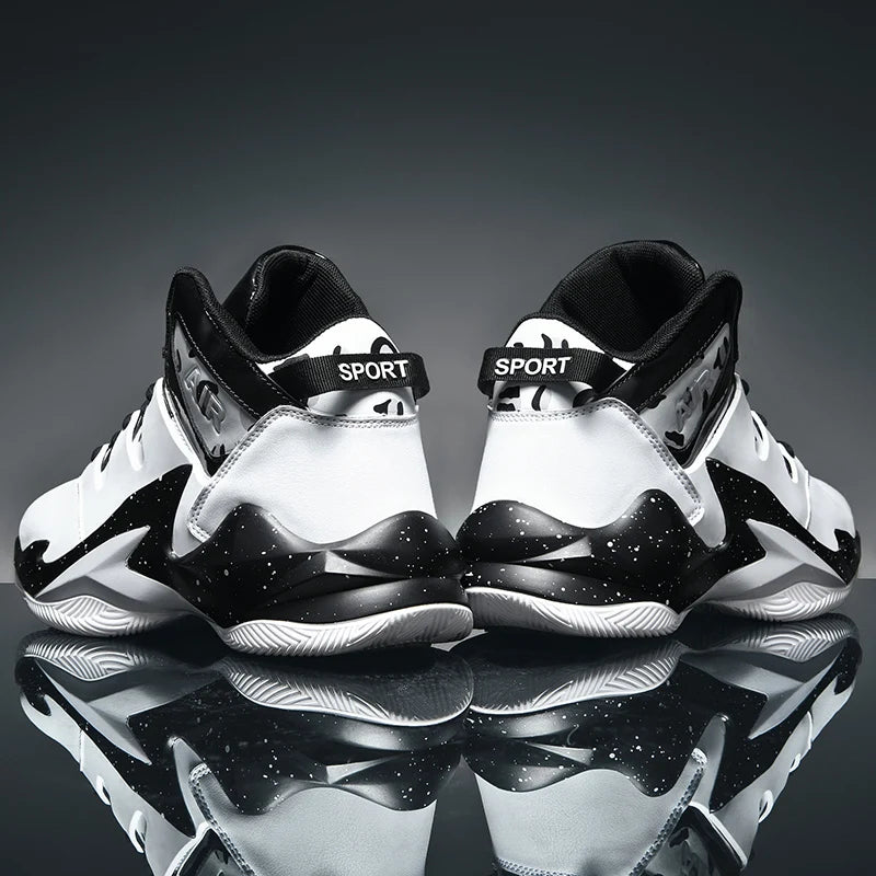 Men’s Basketball Shoes – Breathable, Non-Slip Outdoor Sneakers for Walking & Running