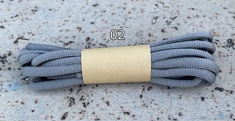 2025 New Flat Semicircular Shoelaces for Women's Sneakers Strap 160/180cm Black Grey Off-White Accessorie for Nike/Arctery