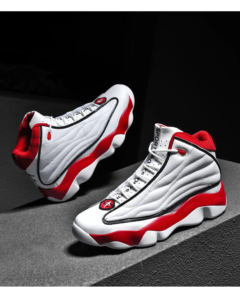 Cool Boy Basketball Sneakers Outdoor Sport Trainers Men Women Plus Size 47 48 Basketball Training Shoes Unisex Size 36-48