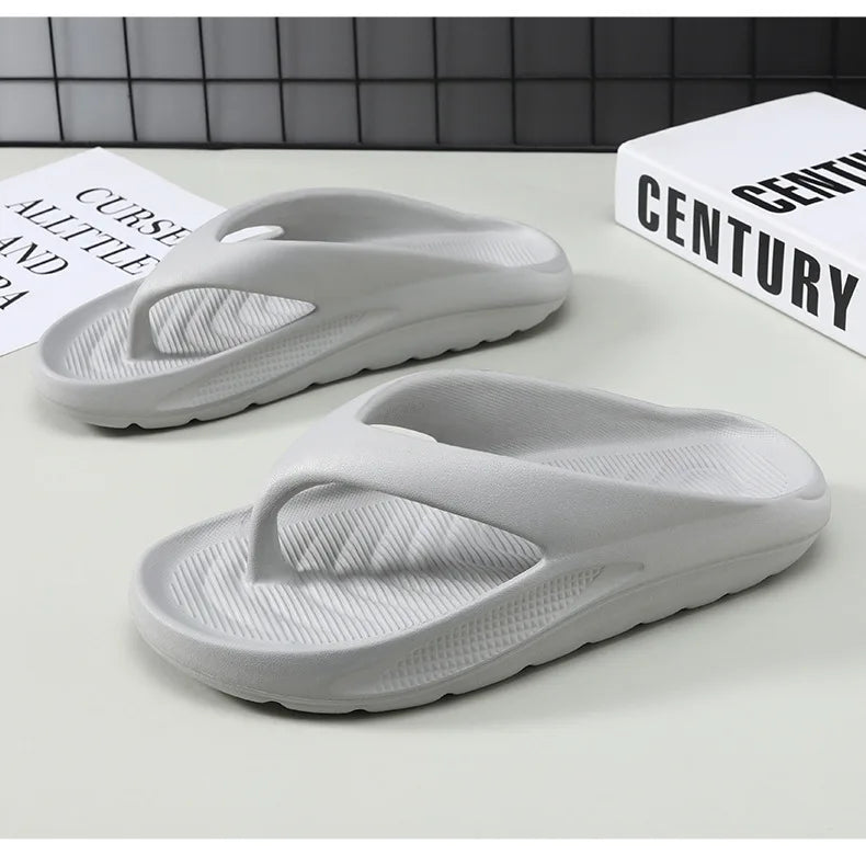 2025 Men’s Summer Flip Flops – Durable, Non-Slip, Lightweight Slippers for Travel & Daily Wear