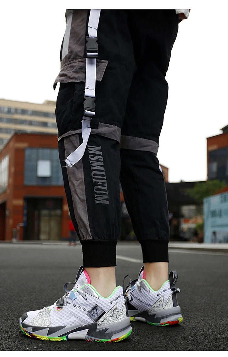 Men Basketball Shoes Couple Brethable Outdoor Sports Shoes Women Basketball Sneakers Men Trainer Gym Shoes Male High-top