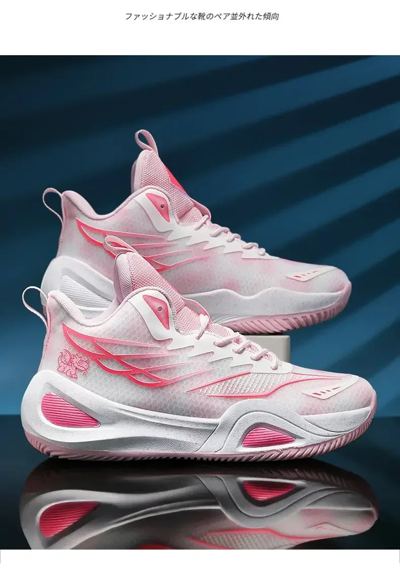 2025 Couple Basketball Shoes for Men and Women Sports Training Shoes  Male Tennis Sneakers Nonslip Basketball