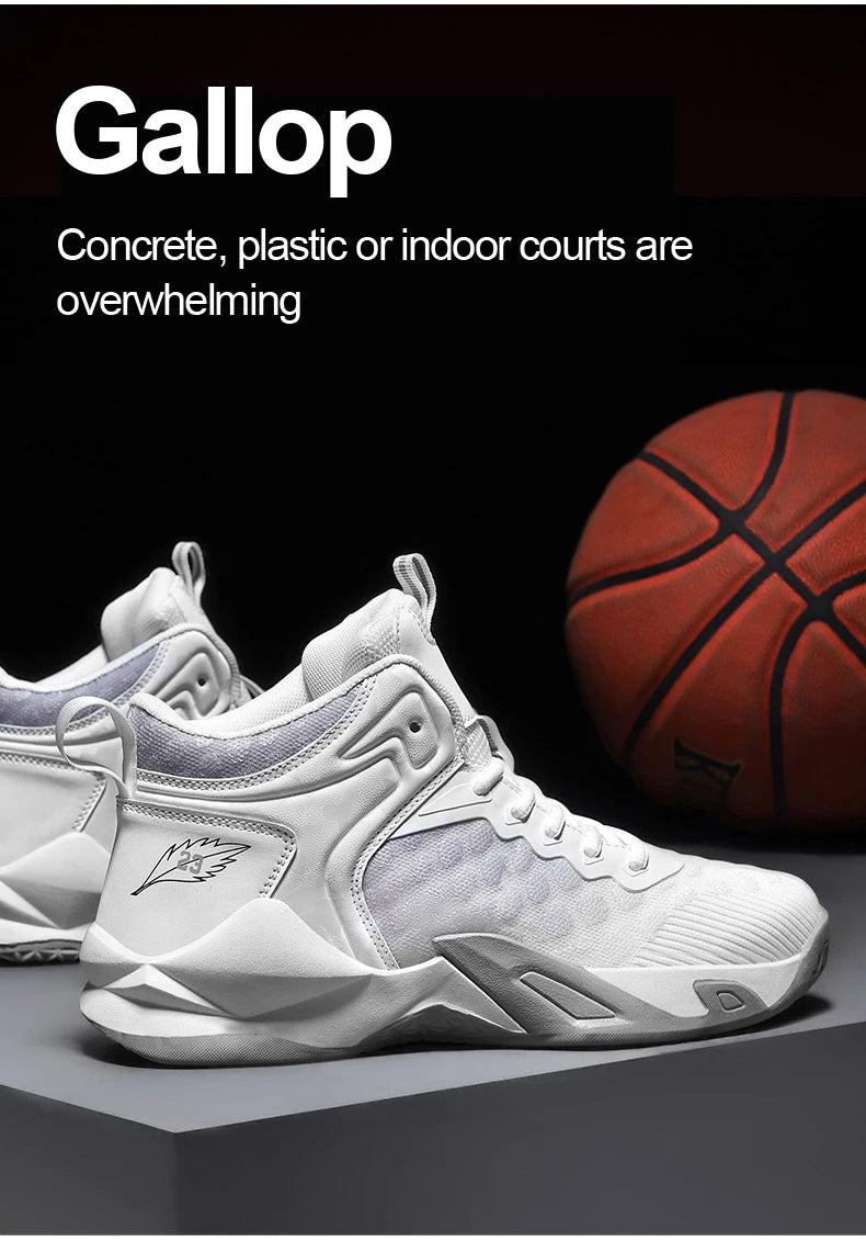 Men’s Basketball Shoes – Breathable Non-Slip Fashion Sports Sneakers