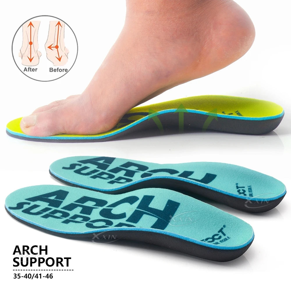 Arch Support Insole Orthopedic Insole Men Women Sport Shoe Insert Flat Foot Shoe Pad Size 35-46