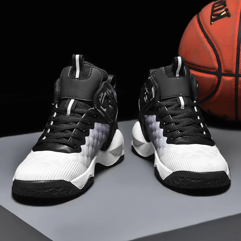 Men’s Basketball Shoes – Breathable Non-Slip Fashion Sports Sneakers