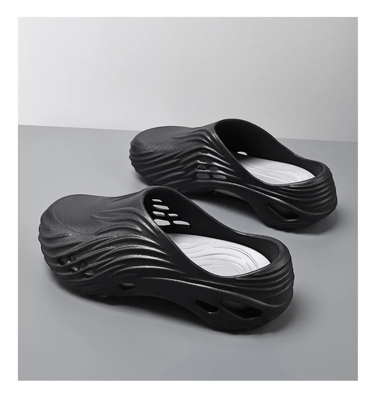 Men’s Summer EVA Slippers – Breathable, Non-Slip, Waterproof Indoor & Outdoor Beach Shoes
