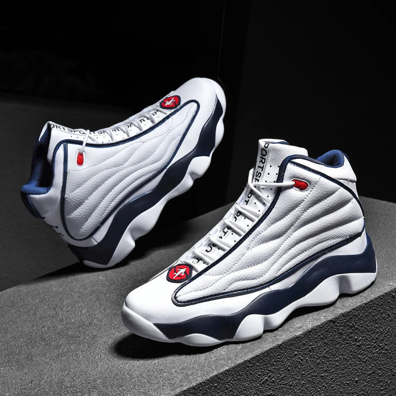 Cool Boy Basketball Sneakers Outdoor Sport Trainers Men Women Plus Size 47 48 Basketball Training Shoes Unisex Size 36-48