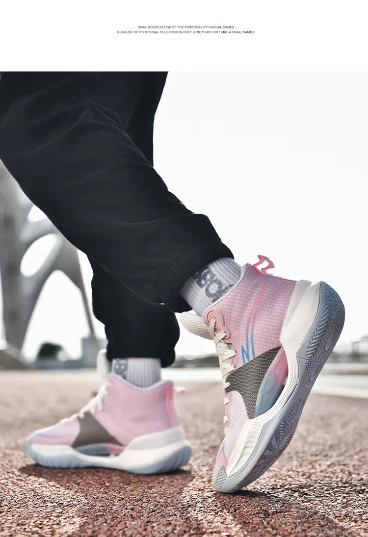 2025 New Men'S And Women'S Air Casual, Comfortable And Breathable Sports Basketball Shoes, High-Top Running Shoes