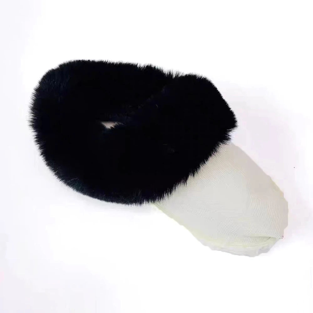 1 Pair Winter Warm Plush Insoles Inserts Removable Plush Liner Shoes Insoles Furry Sleeve For Clogs Slippers Lined Shoes Cover