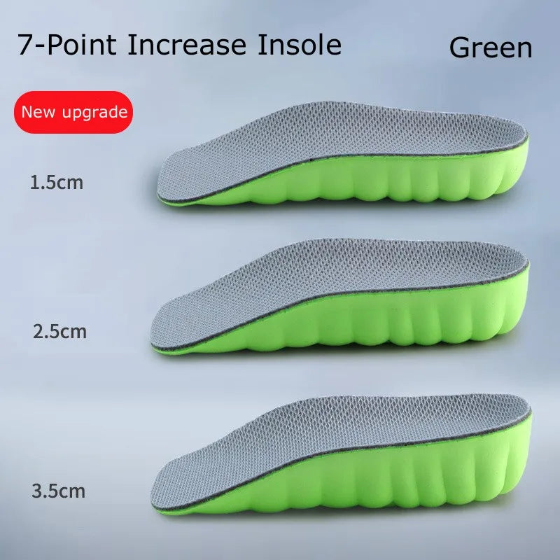 4D Deodorant Orthopedic Height Increase Insole for Shoes Arch Support Plantar Fasciitis Insoles Growing Shoe Sole Templates New