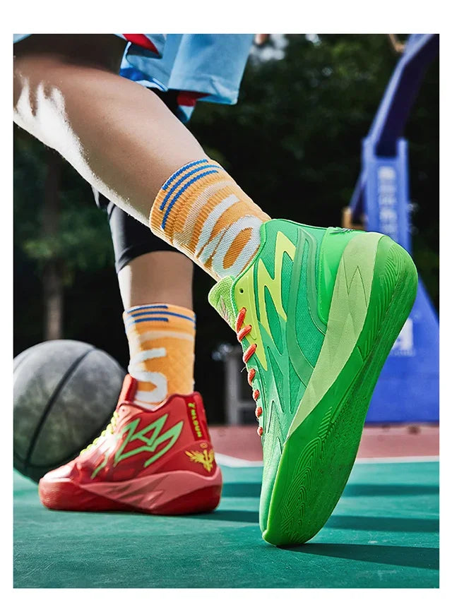 Lamelo Ball 2 Generation Basketball Shoes Actual Combat Non-slip New Sports Shoes for Men and Women