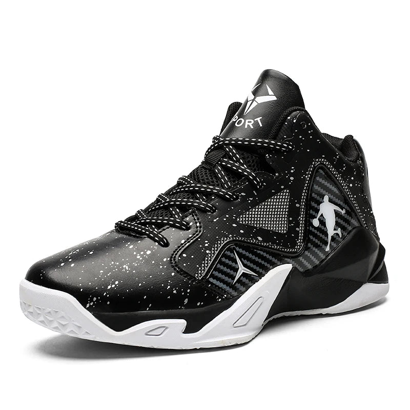 Men’s High-Top Basketball Sneakers – Fashion Street Sport Shoes