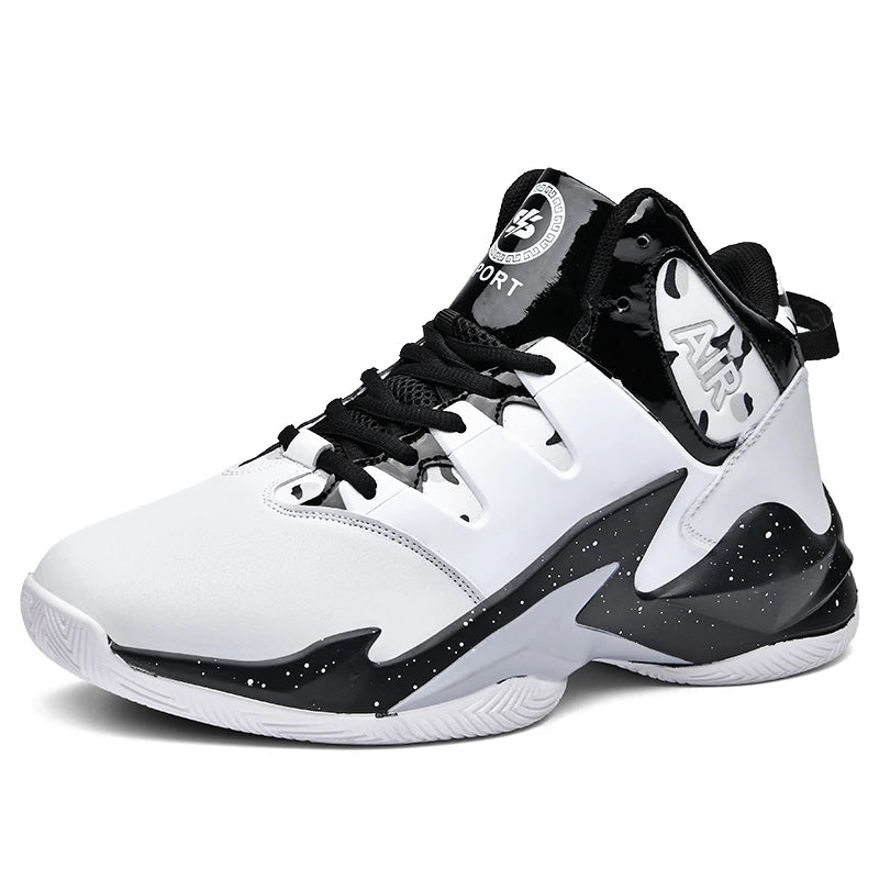 Men’s Basketball Shoes – Breathable, Non-Slip Outdoor Sneakers for Walking & Running