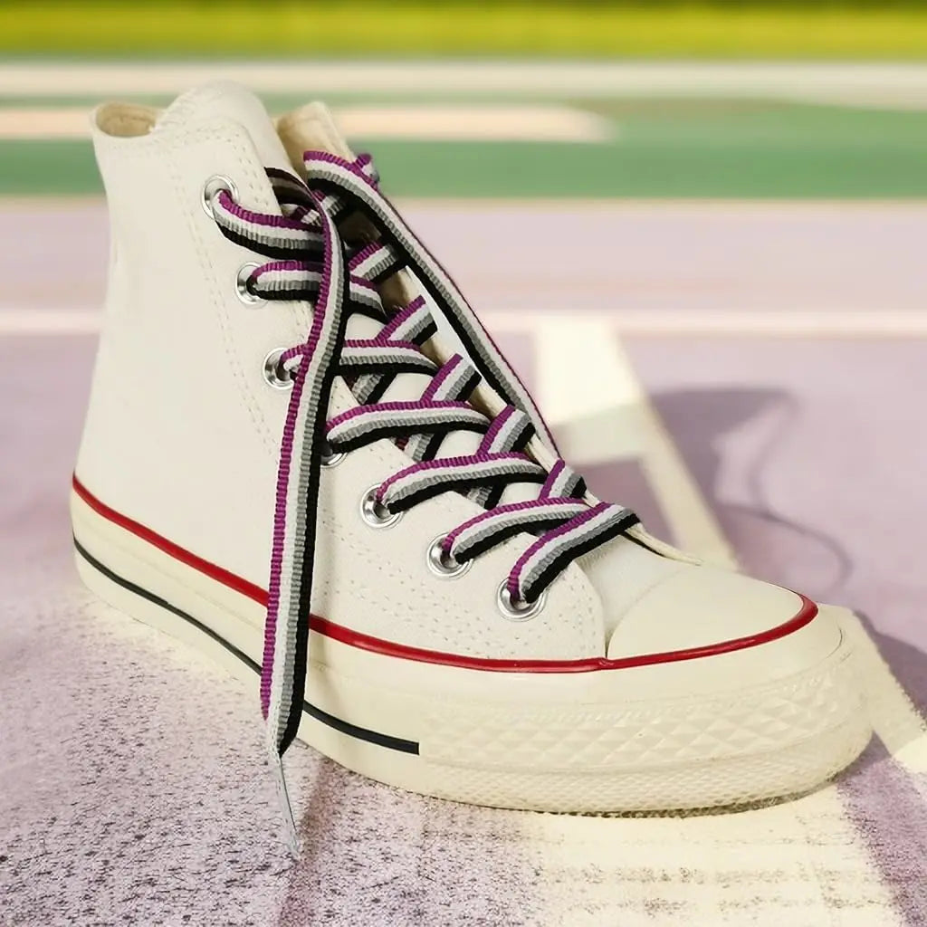 Rainbow Shoelaces – Colorful Long Laces for Sneakers