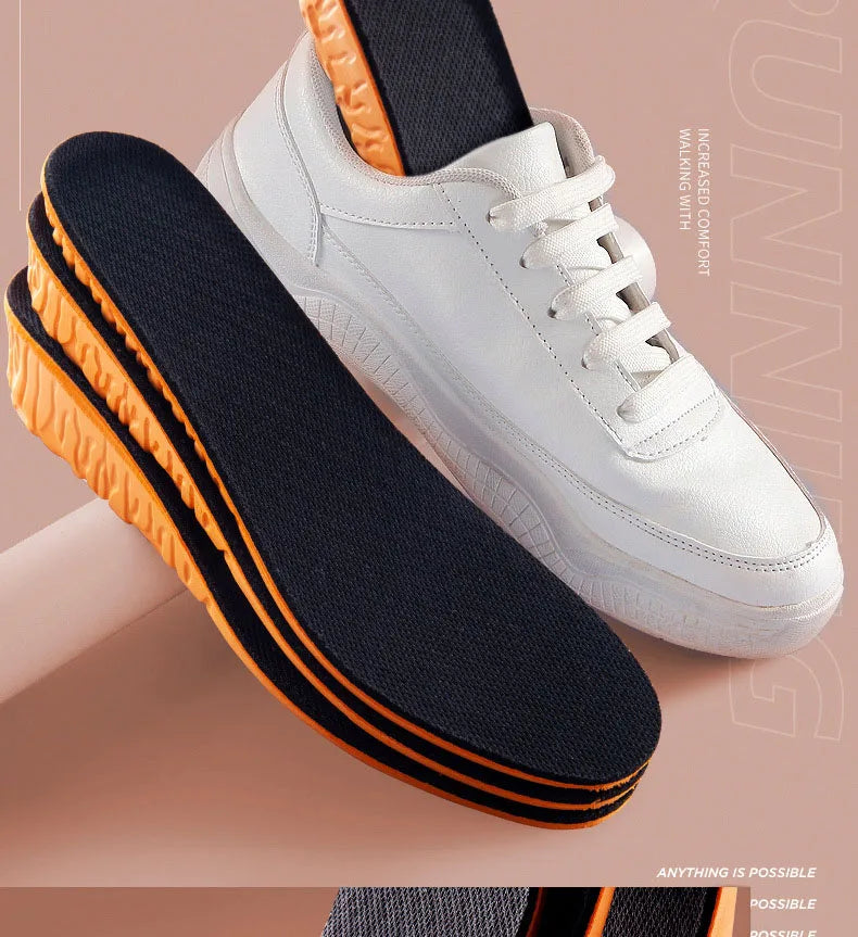 Height Increase Insole For Men Women1.5/2.5/3.5cm EVA Invisible Height Lift Breathable Comfortable Shock Absorption Pads