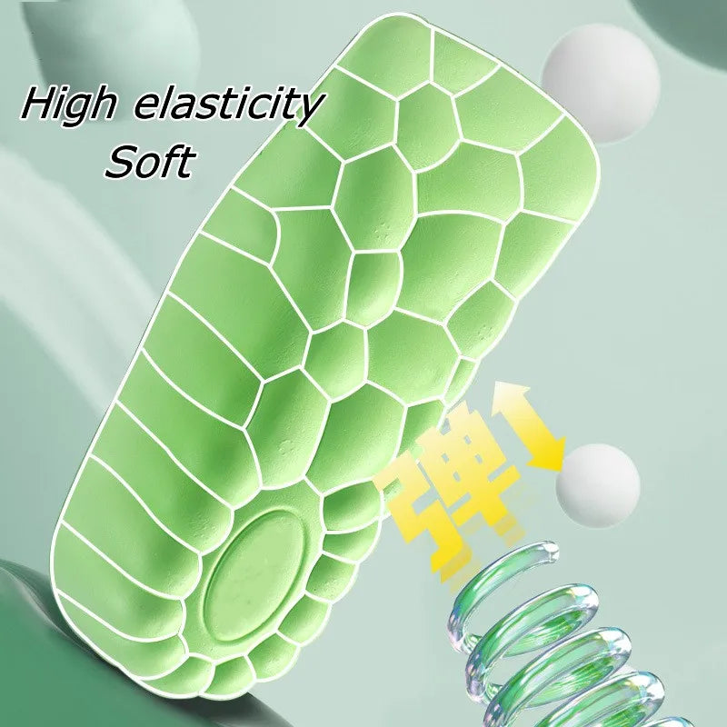 4D Deodorant Orthopedic Height Increase Insole for Shoes Arch Support Plantar Fasciitis Insoles Growing Shoe Sole Templates New