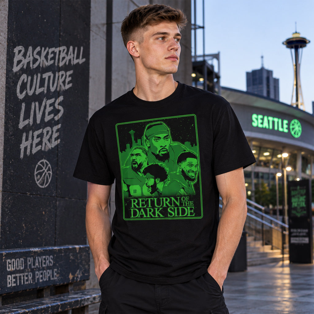 Seattle Seahawks Return Of The Dark Side Graphic Shirt for Football Fans
