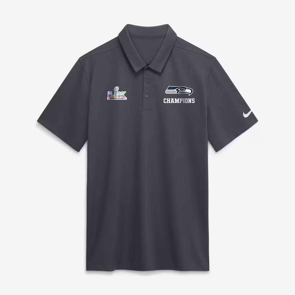 Seattle Seahawks Super Bowl LX Champions Polo Shirt