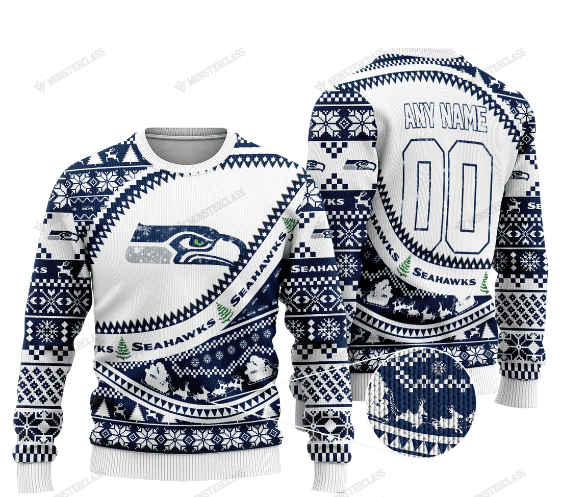 Seattle Seahawks Woolen Sweater 117