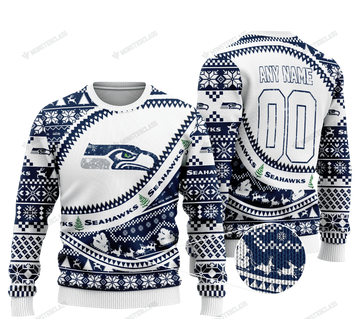Seattle Seahawks Woolen Sweater 117