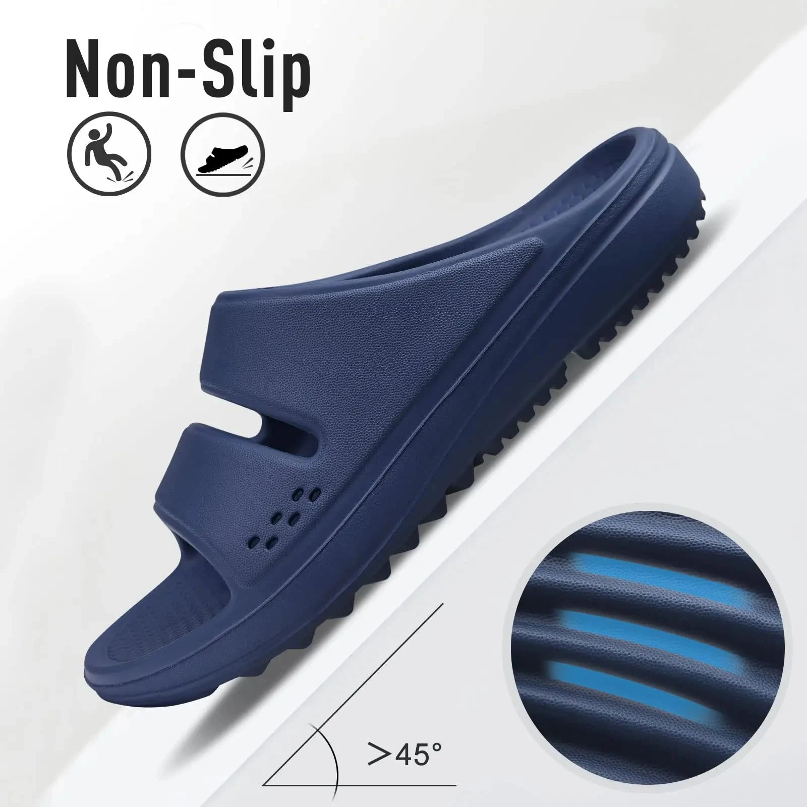Crestar Orthopedic Sandals – Soft Arch Support Flip Flops for Men & Women, Comfortable Summer Beach Slides