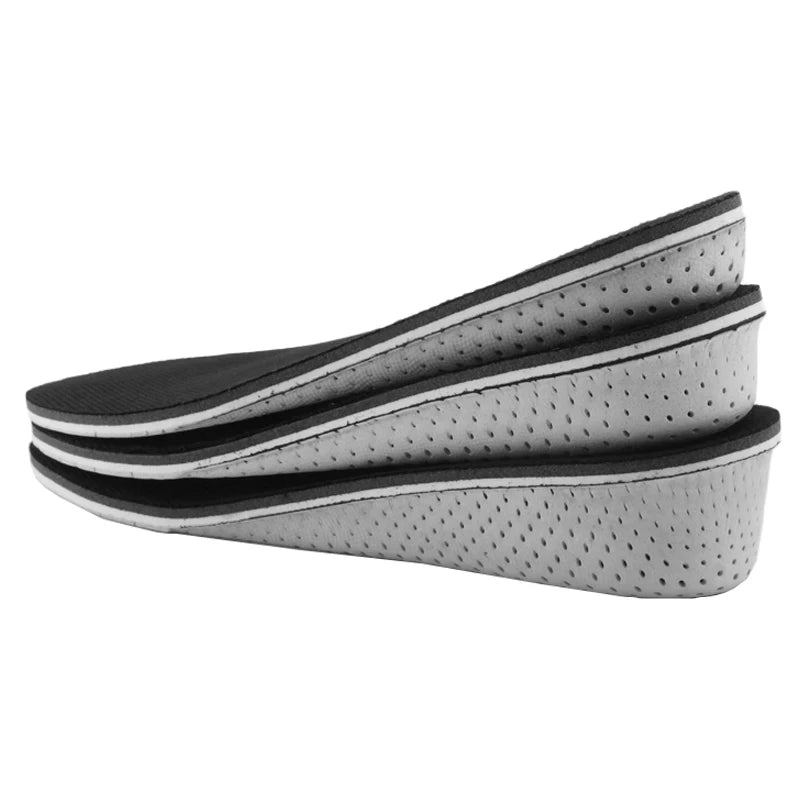 2-4cm Memory Foam Insoles for Shoes Men Height Increase Templates Breathable Sweat-absorbent Insoles for Feet Running Accessorie