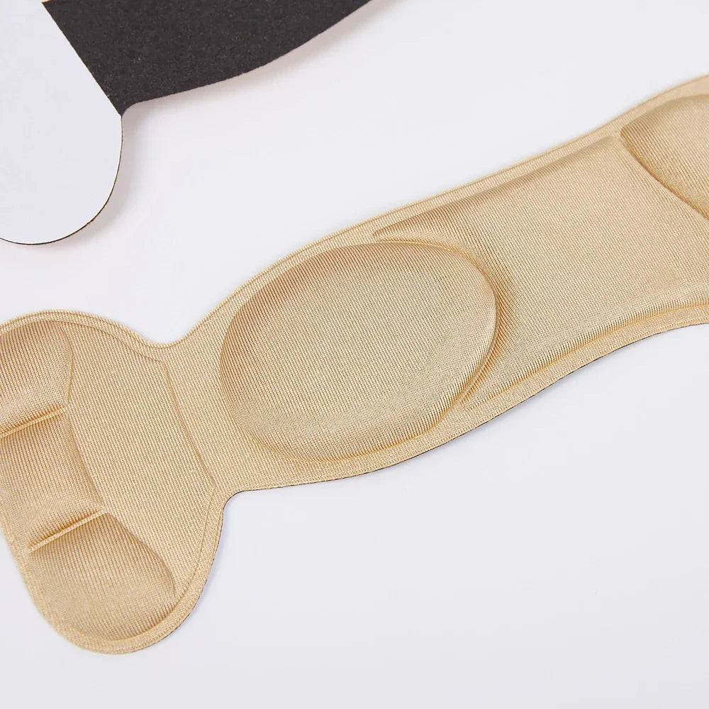 1/2Pair Memory Foam Insole Pad Inserts Heel Post Back Breathable Anti-slip for High Heel Shoe Insert Protector Shoes Insoles