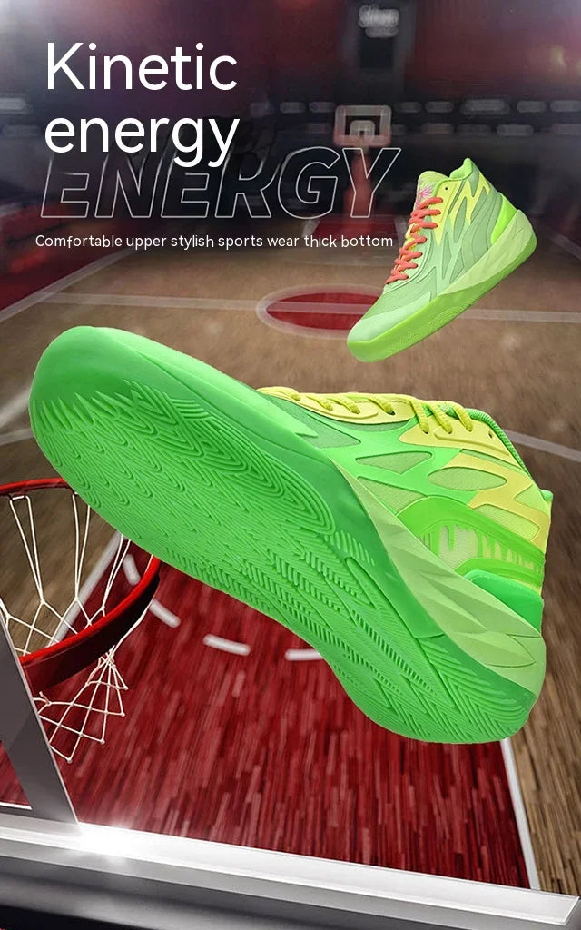 Lamelo Ball 2 Generation Basketball Shoes Actual Combat Non-slip New Sports Shoes for Men and Women