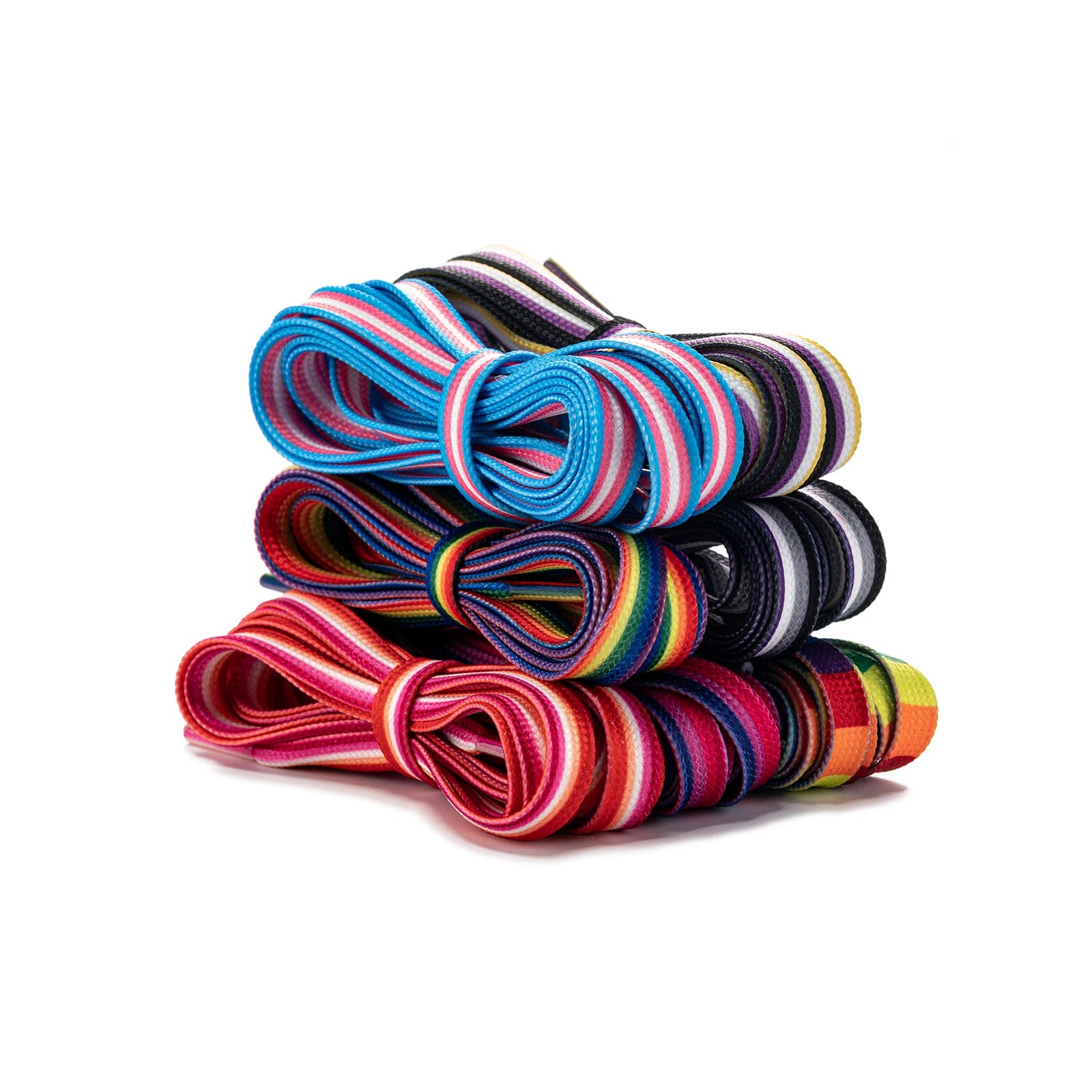 Rainbow Shoelaces – Colorful Long Laces for Sneakers