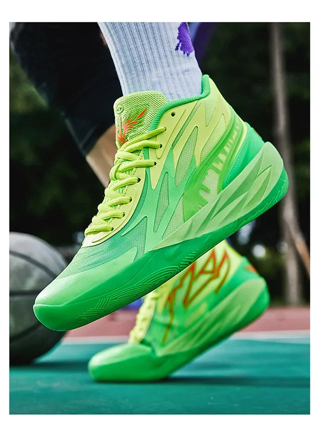 Lamelo Ball 2 Generation Basketball Shoes Actual Combat Non-slip New Sports Shoes for Men and Women