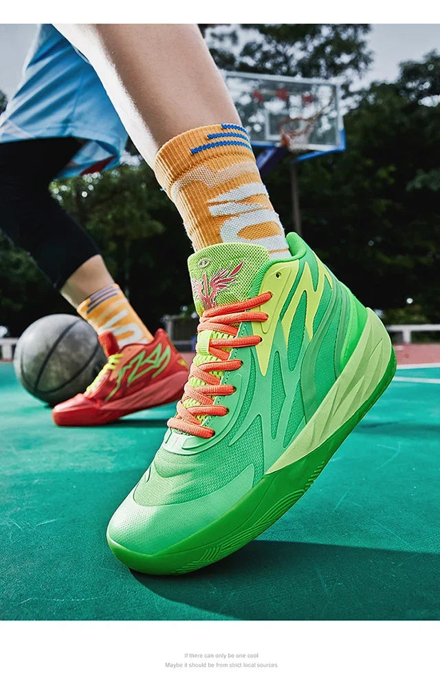 Lamelo Ball 2 Generation Basketball Shoes Actual Combat Non-slip New Sports Shoes for Men and Women