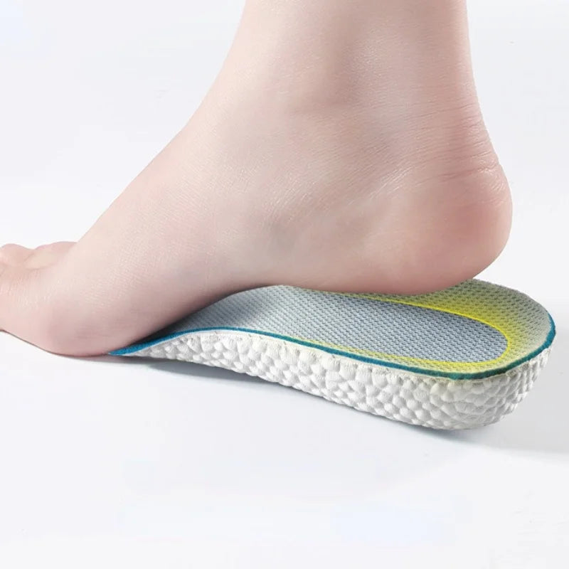 Arch Support Increase Height Insoles Light Weight Soft Elastic Lift for Men Women Shoes Pads 1.5CM 2.5CM 3.5CM Heighten Lift