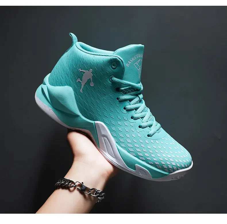 Men’s High-Top Basketball Sneakers – Fashion Street Sport Shoes