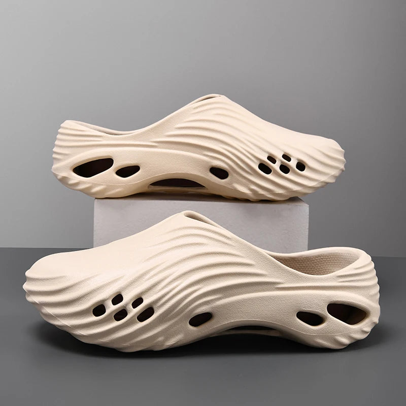 Men’s Summer EVA Slippers – Breathable, Non-Slip, Waterproof Indoor & Outdoor Beach Shoes