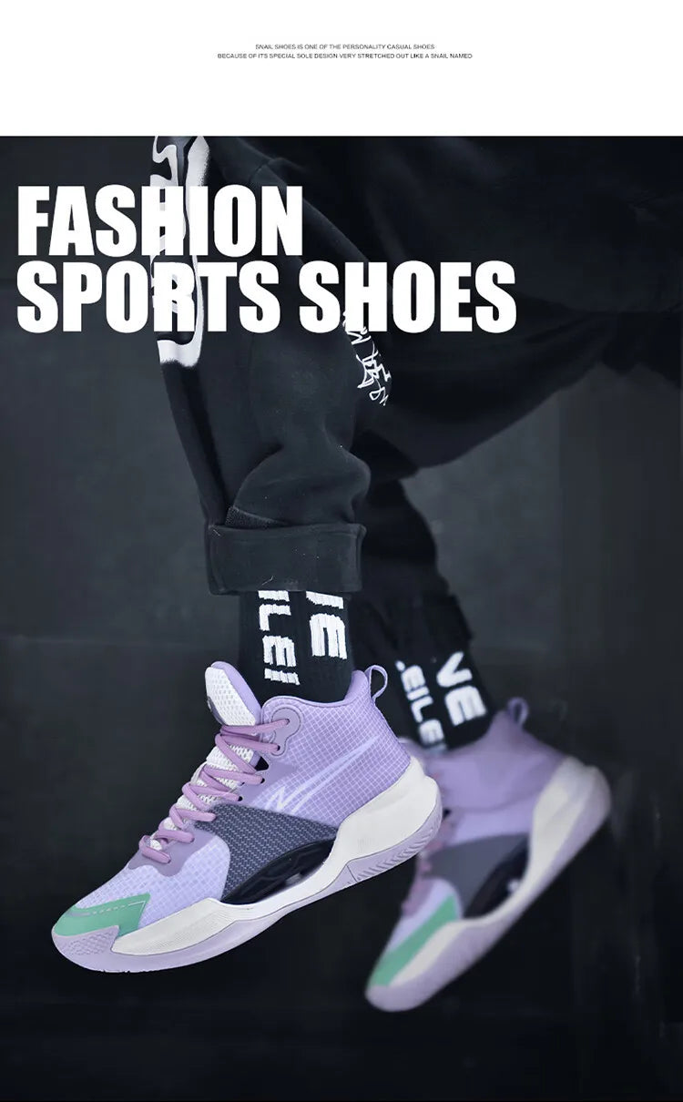 2025 New Men'S And Women'S Air Casual, Comfortable And Breathable Sports Basketball Shoes, High-Top Running Shoes