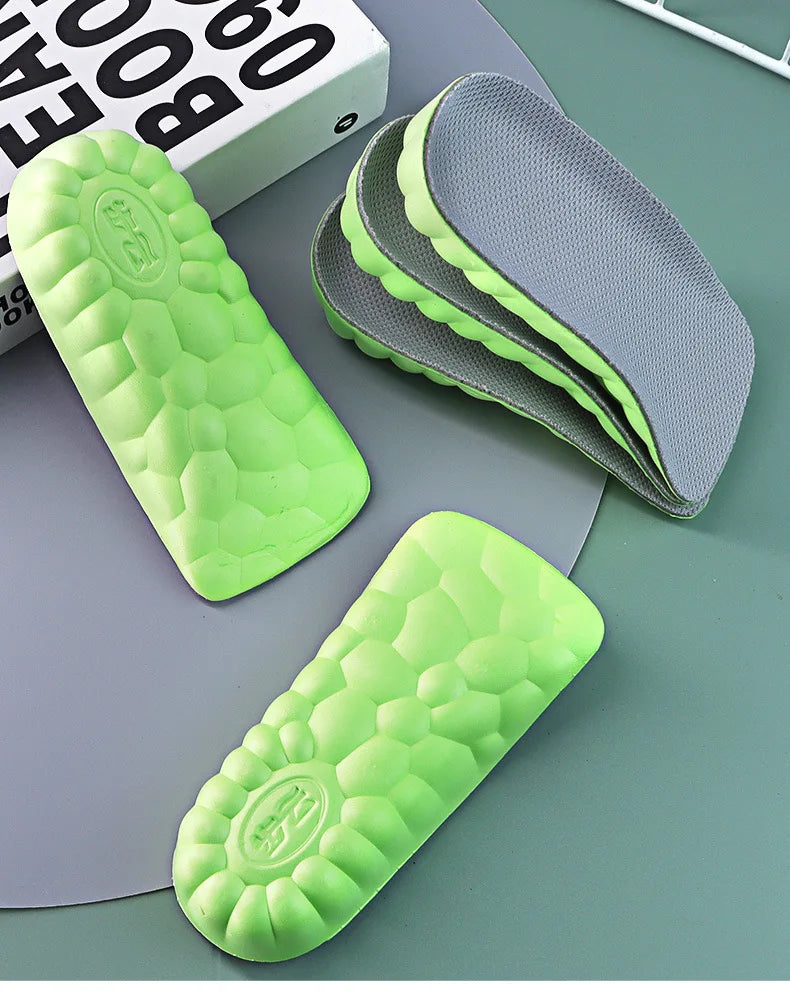 4D Deodorant Orthopedic Height Increase Insole for Shoes Arch Support Plantar Fasciitis Insoles Growing Shoe Sole Templates New