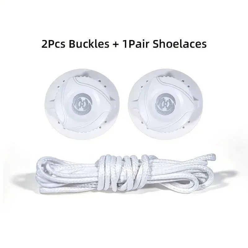 Adjustable Automatic Buckle Rope Universal Adults Kids Quick Stretching Lock Lazy Laces Sneaker ShoeLaces Shoe Accessories