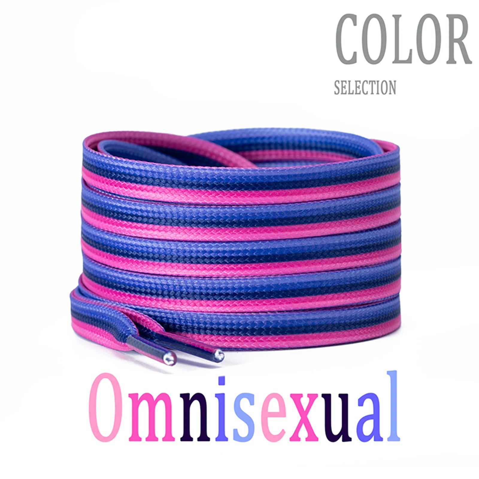 Rainbow Shoelaces – Colorful Long Laces for Sneakers