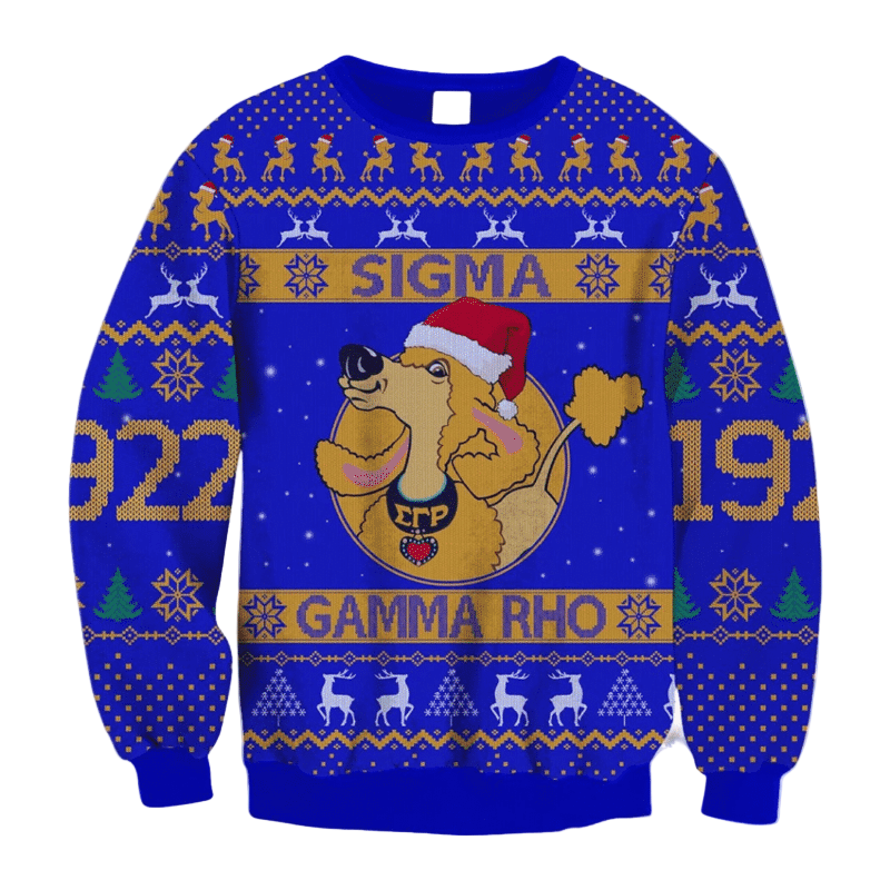 Sigma Gamma Rho Ugly Christmas Sweater