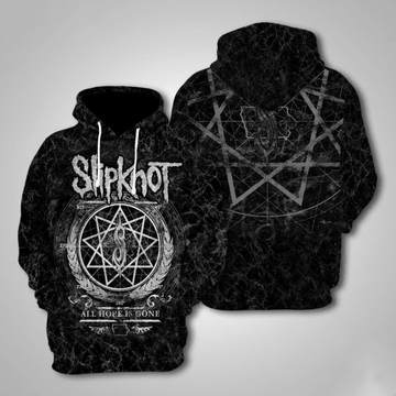 Slipknot Rock Band, Slipknot Rock Band 689 Fan Gift Stylist Unisex Cartoon Graphic Outfits Aop Hoodie