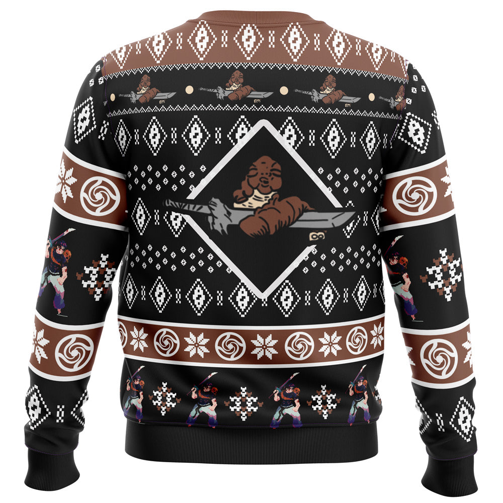Chibi Toji Fushiguro Jujutsu Kaisen Ugly Christmas Sweater