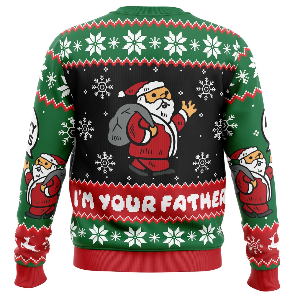 Spoiler Christmas Santa Claus Ugly Christmas Sweater