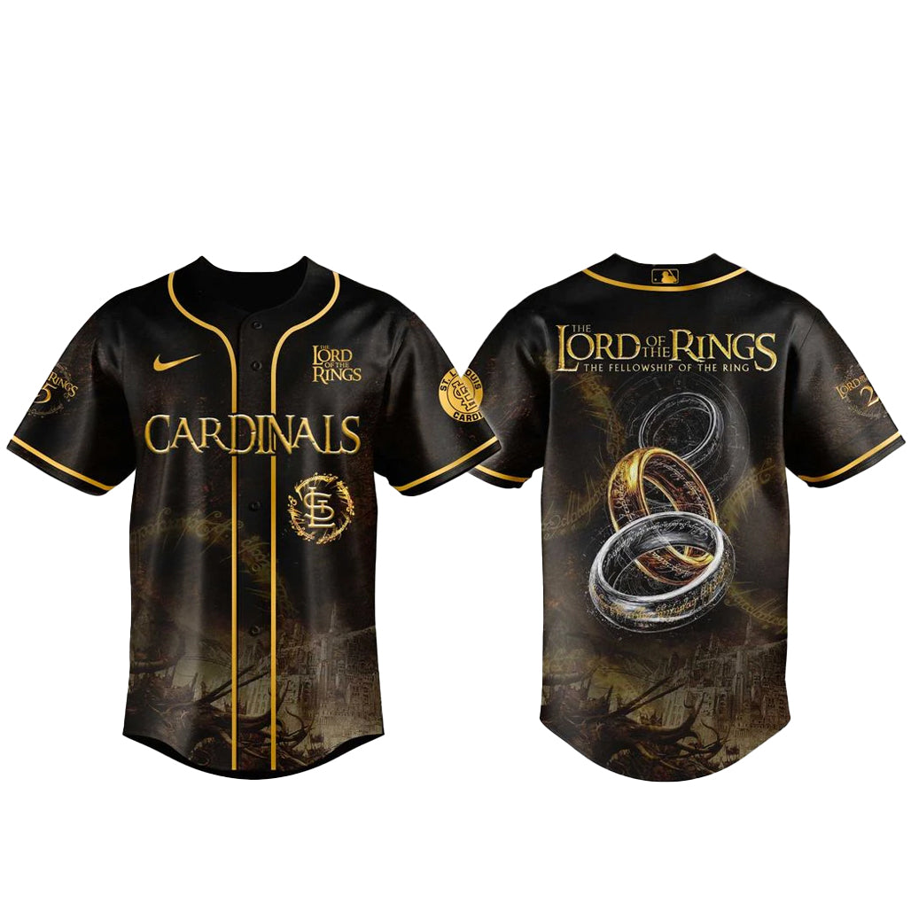 St. Louis Cardinals x The Lord Of The Rings Baseball Jersey