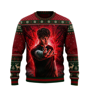 Stranger Things 5 Will Byers Ugly Christmas Sweater 2026 for Stranger Things Fans