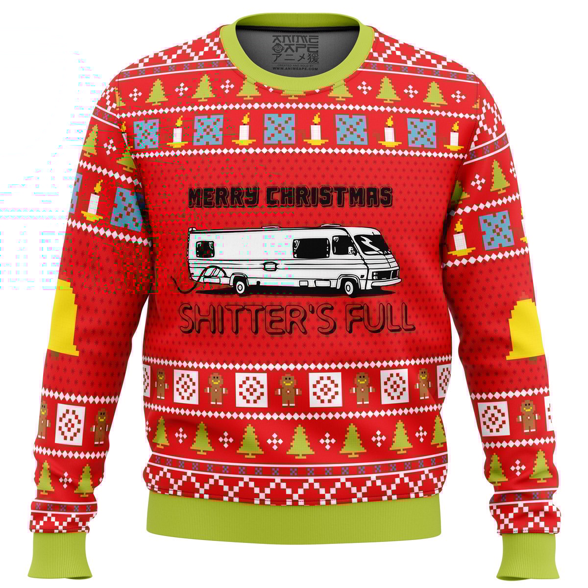 Merry Christmas Shitter's Full Ugly Christmas Sweater
