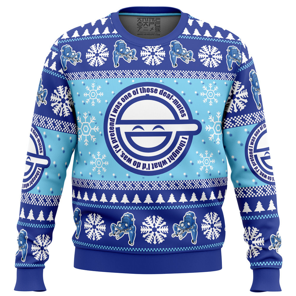 Tachikoma Robots Ghost In The Shell Ugly Christmas Sweater